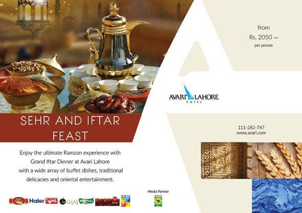 Avari Lahore’s-iftar-deal